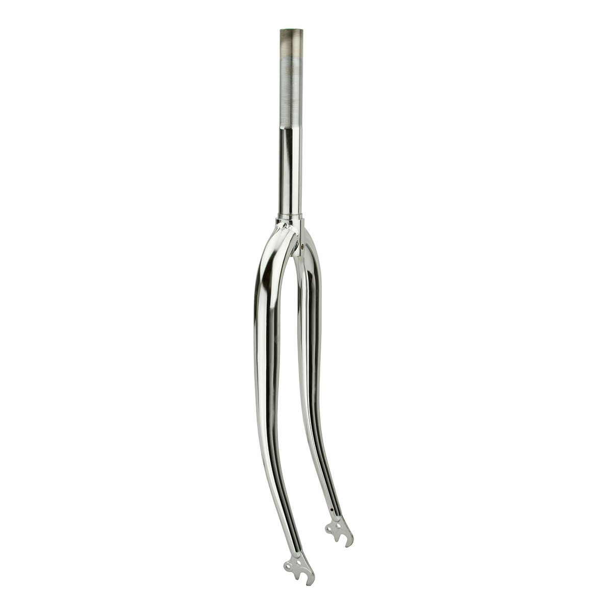 26 M.T.B Hi-Tensile Fork 1 Inch Threaded W/O Pivot Chrome.